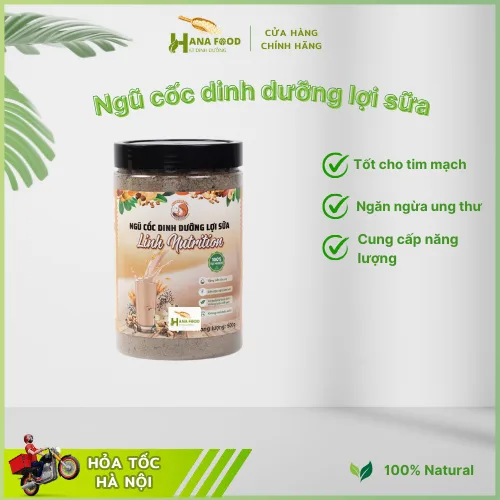 Ngũ Cốc Dinh Dưỡng Lợi Sữa 250g hỗ trợ cho các mẹ bầu, sản phẩm dinh dưỡng